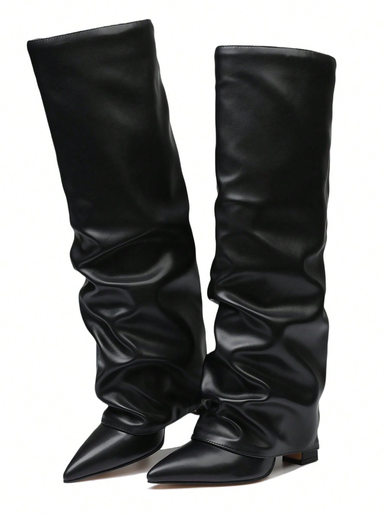 Arden | Fold-Over Knee-High Boots