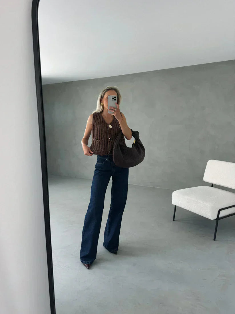 Kayla | Ribbed Knitted Top