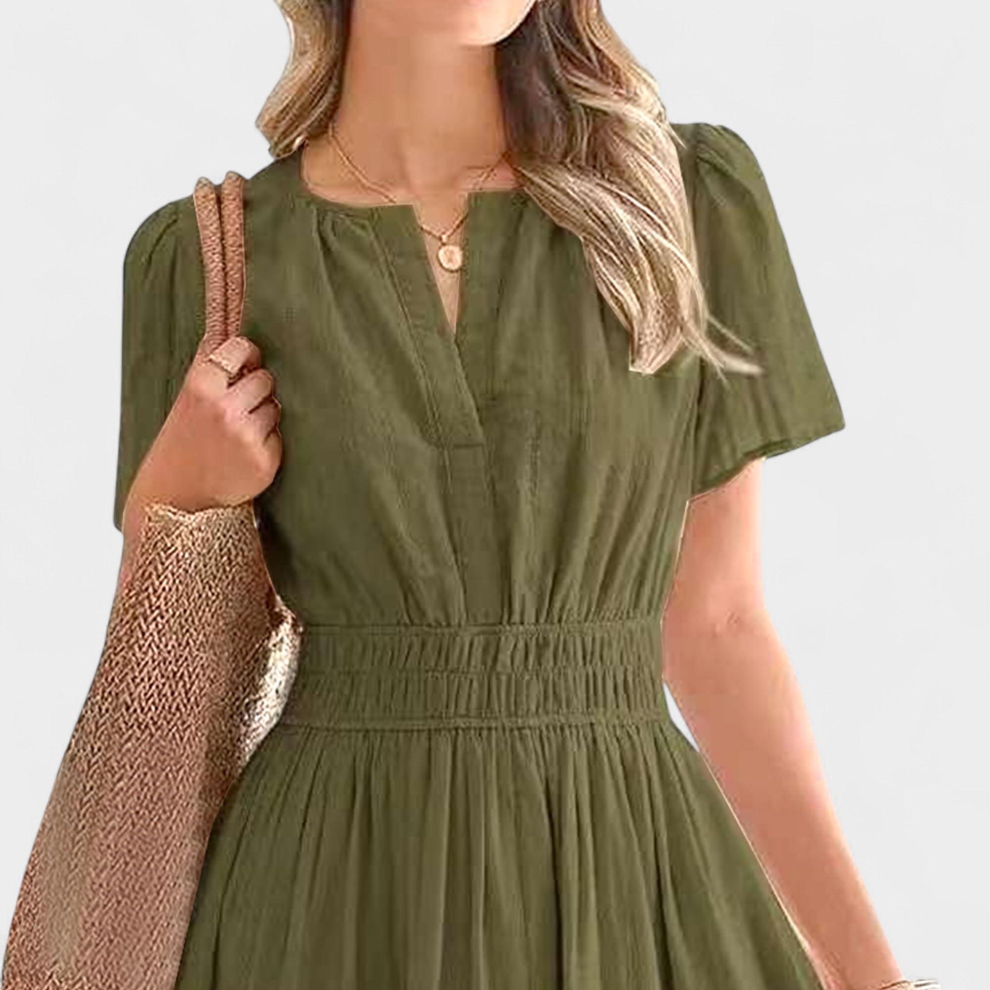 Lila | Tiered Midi Dress