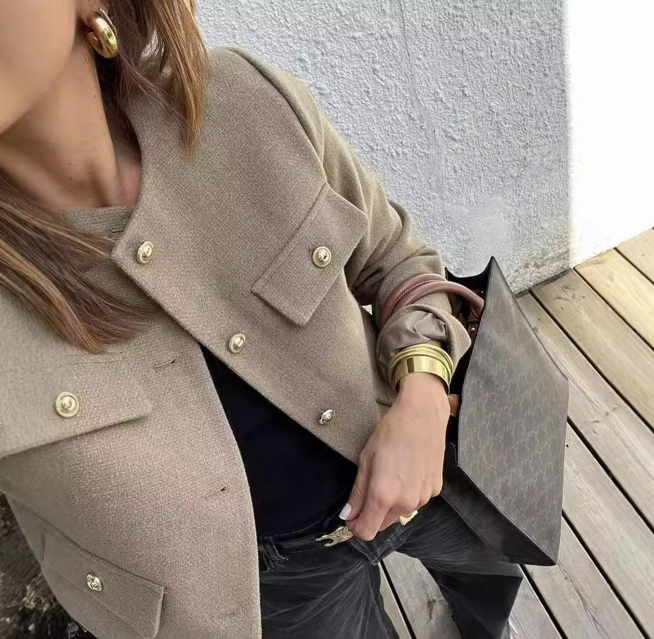 Megan | Vintage Cropped Jacket