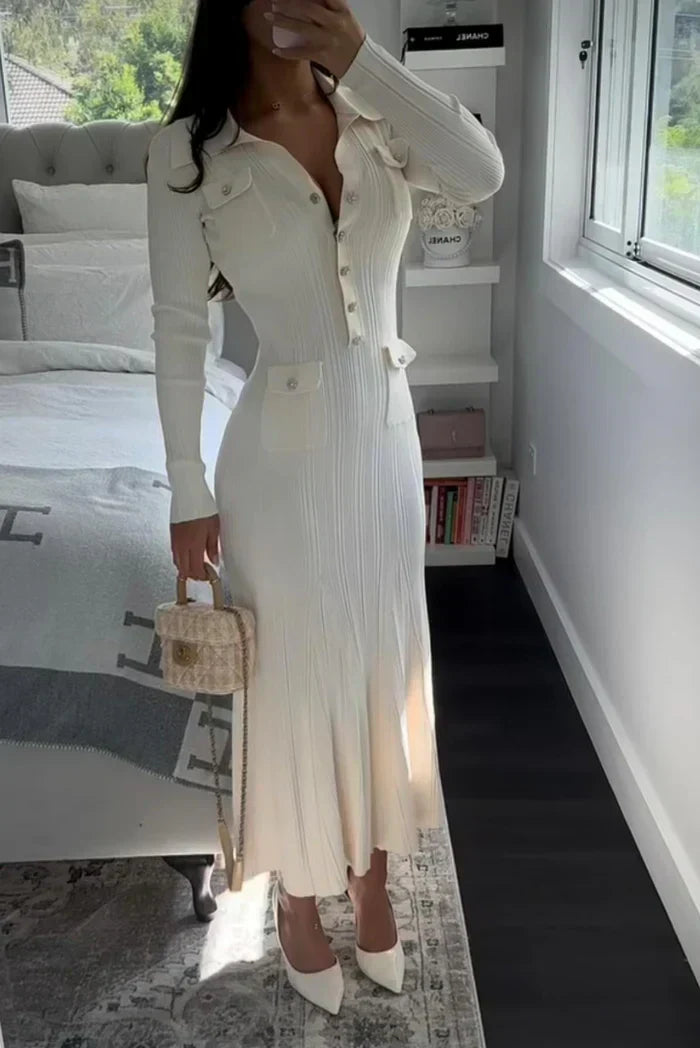 Pippa | Knitted Midi Dress