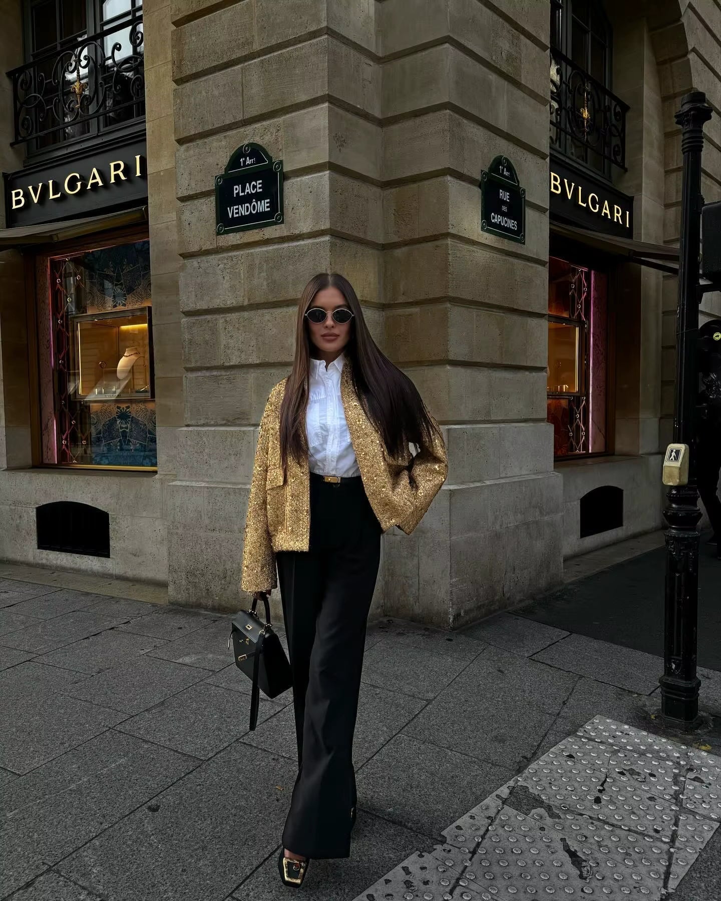 Victoria | Sequin Oversized Jacket