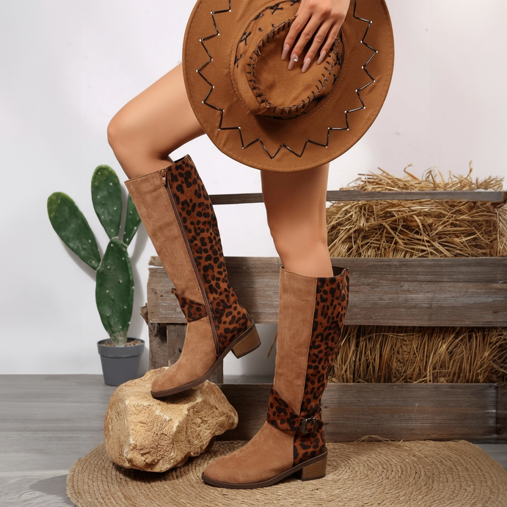 Vera | Premium Wide-Calf Stretch Boots