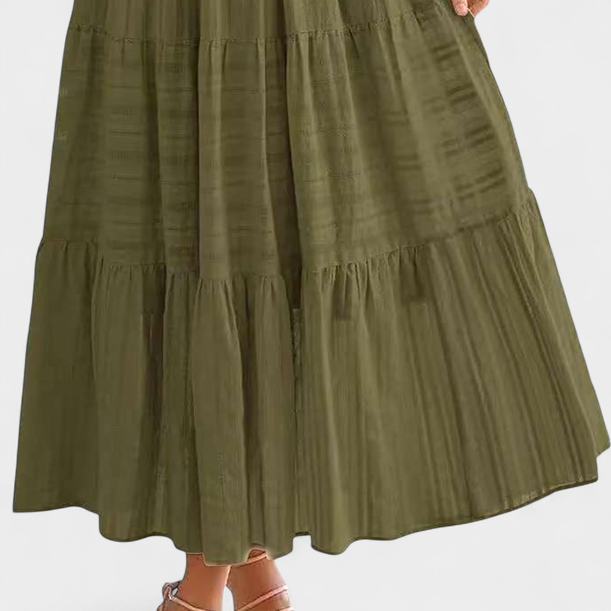 Lila | Tiered Midi Dress