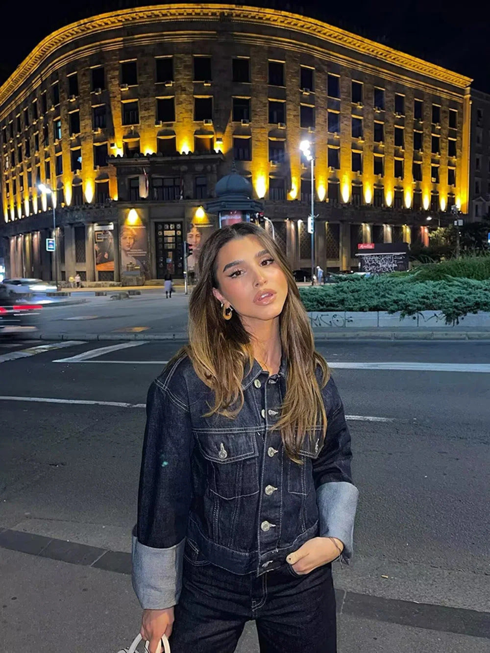 Meadow | Rolled-Up Long Sleeve Jacket