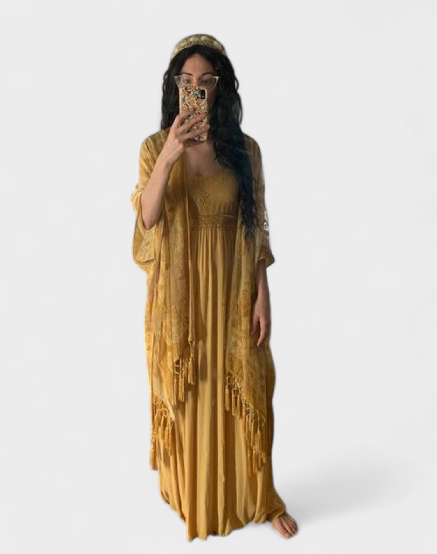 Sofia | Boho Floral Kimono