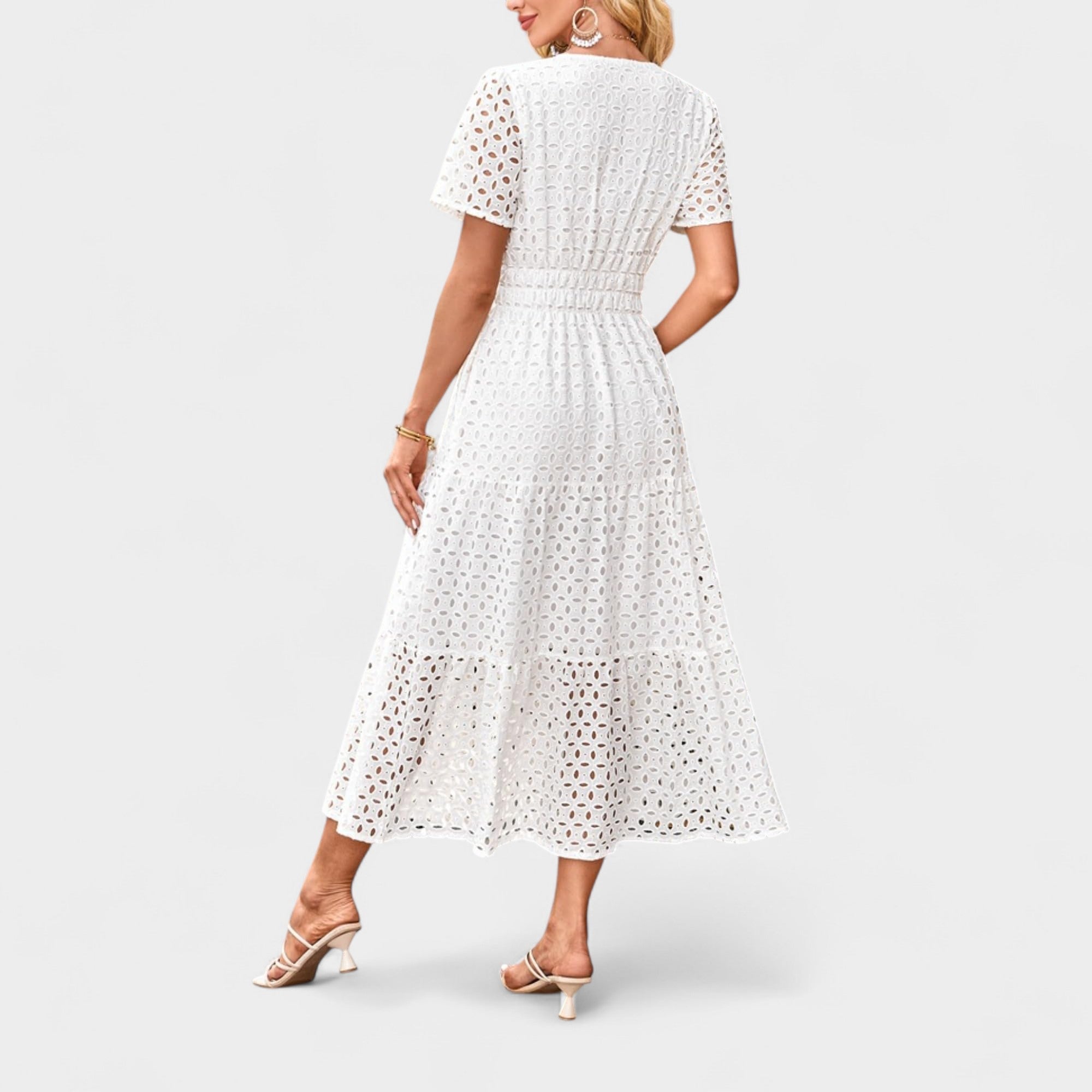 Lila | Tiered Midi Dress