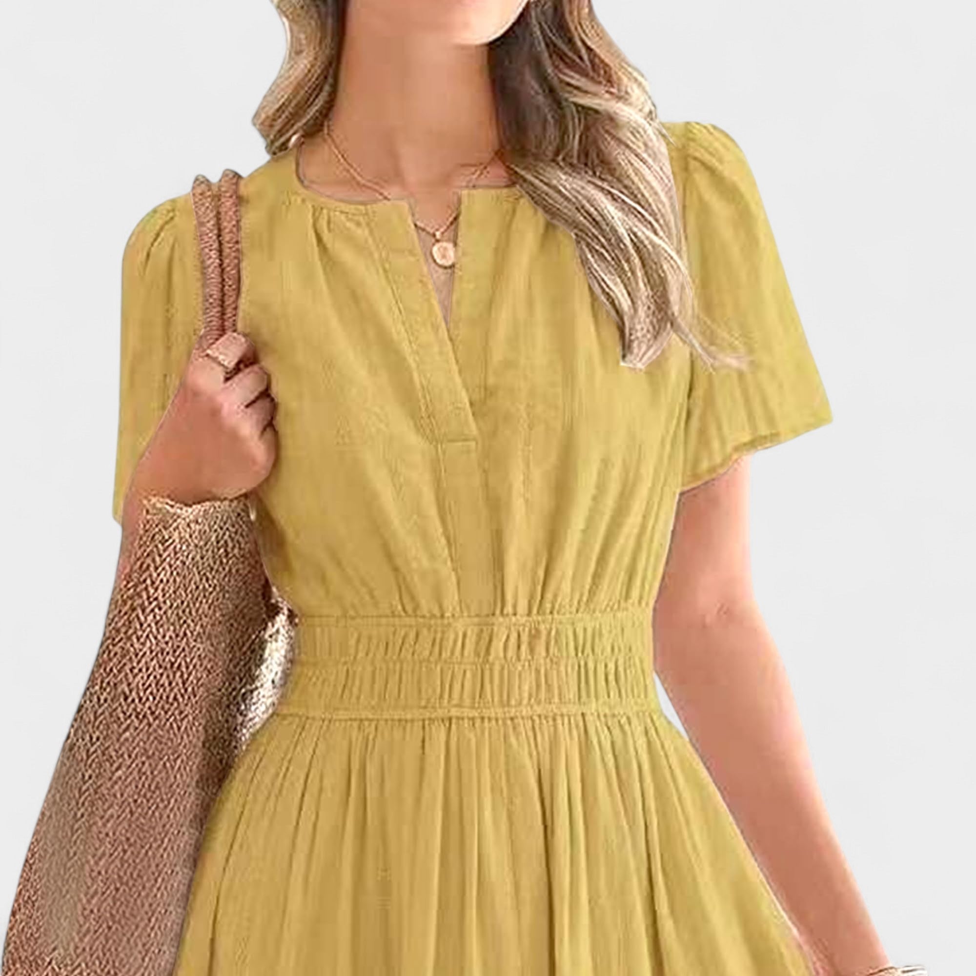 Lila | Tiered Midi Dress