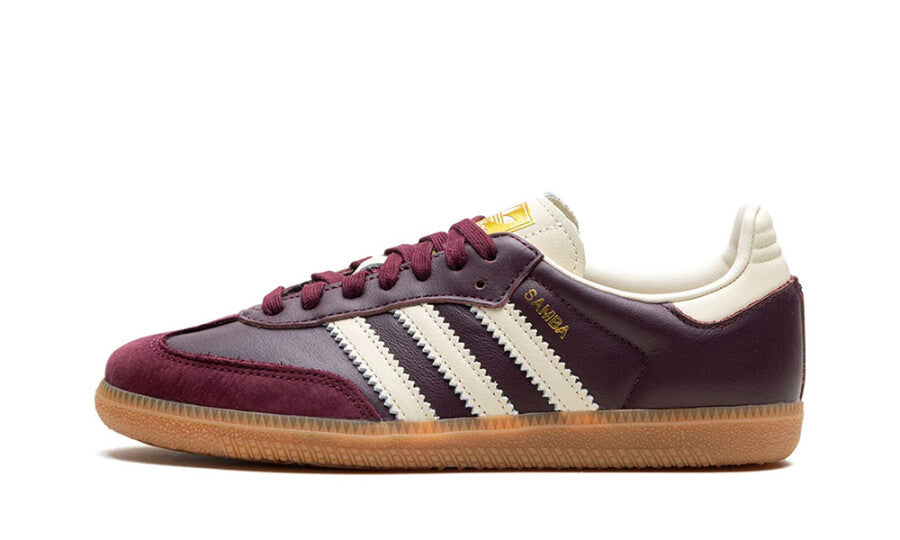 Samba OG Maroon Gold Metallic (W)