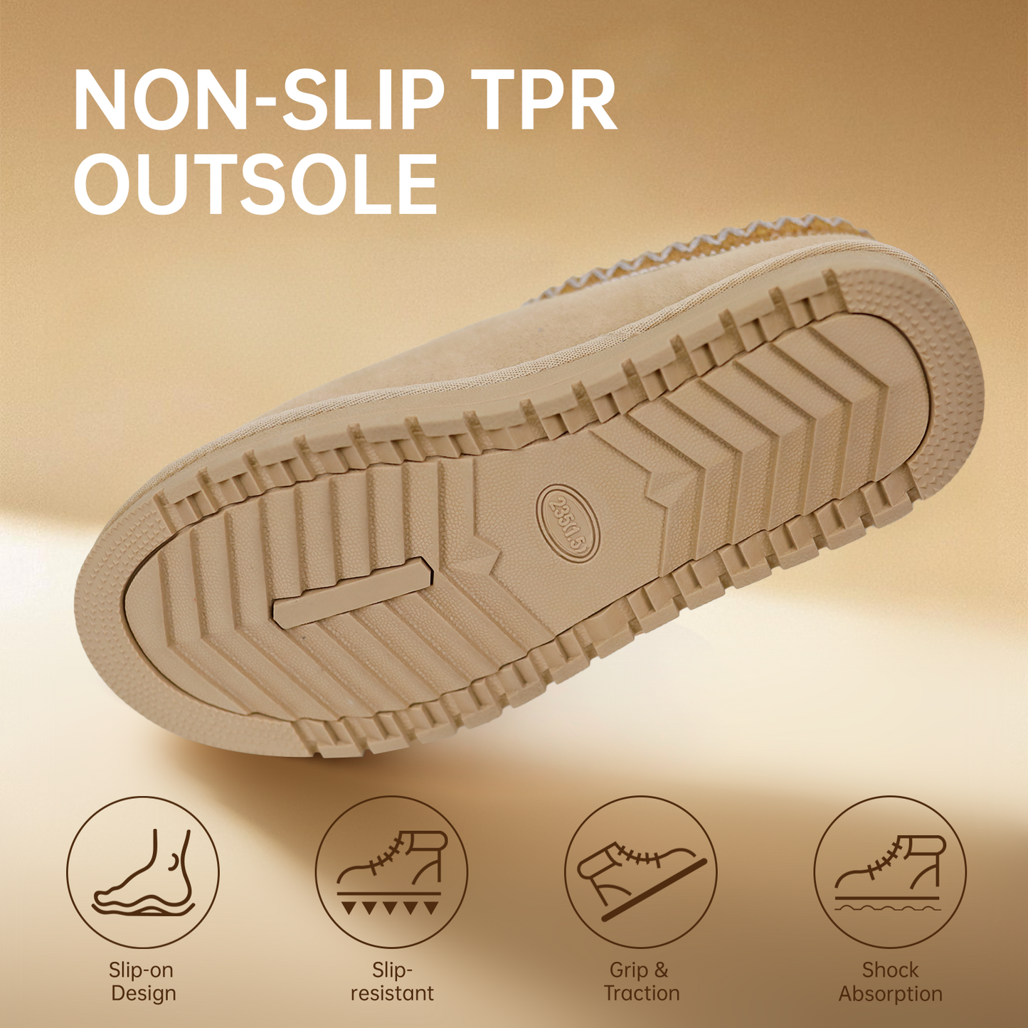 Aurora | Waterproof Fluffy Slip-on Shoes