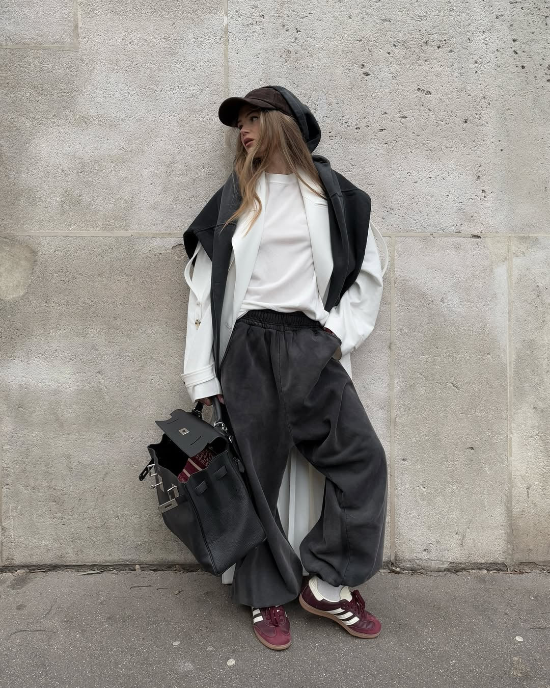 Samba OG Maroon Gold Metallic (W)