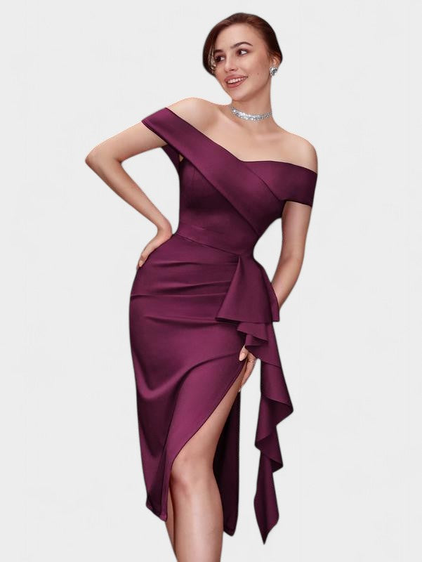 Nadya | Off-Shoulder Ruffle Dress