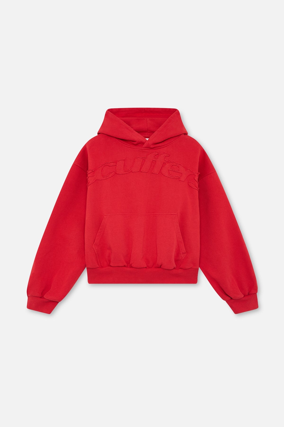 Raw Red Hoodie