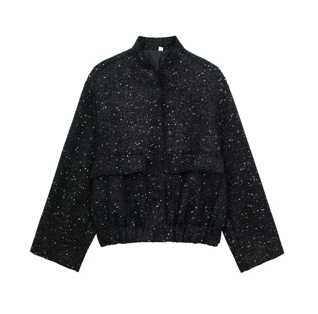 Victoria | Sequin Oversized Jacket
