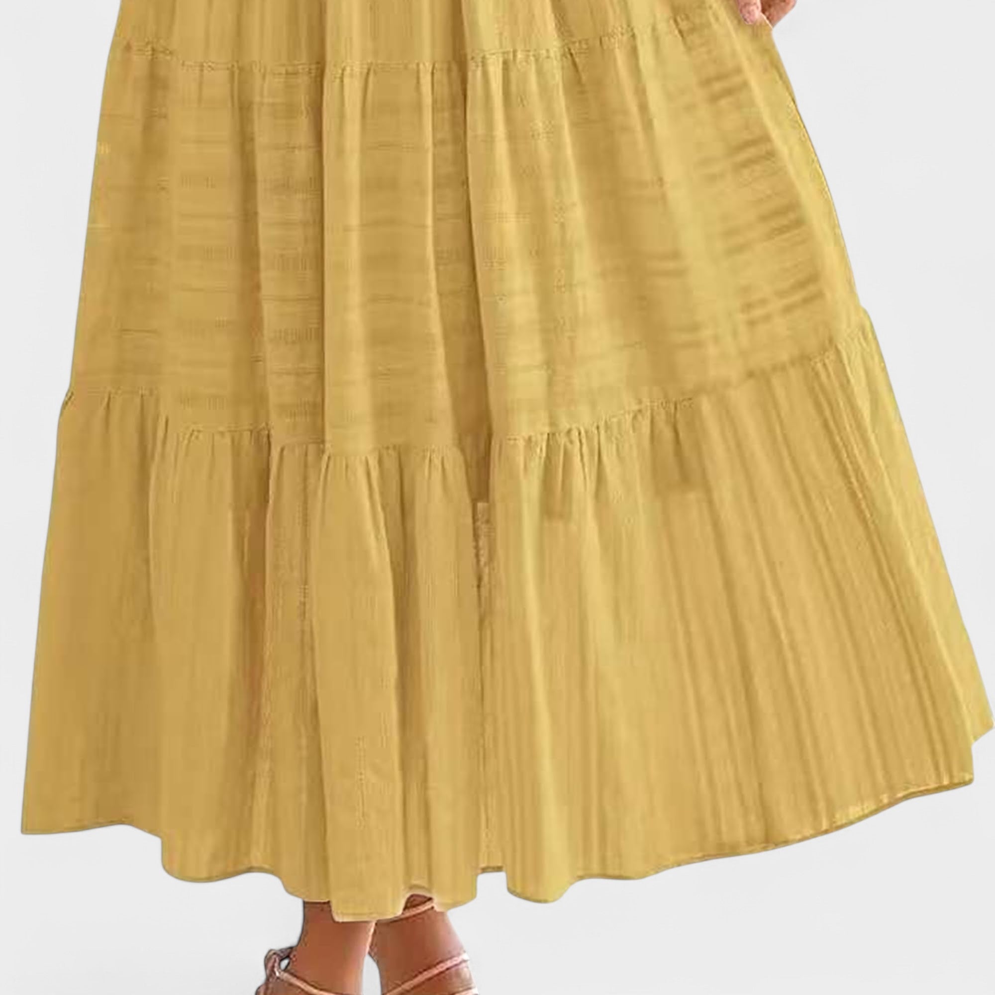 Lila | Tiered Midi Dress